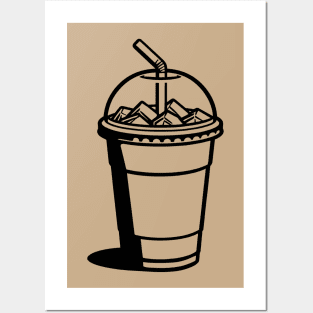 Iced Coffee Posters and Art